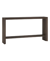 Hudson & Canal Osman 55" Wood Wide Rectangular Console Table