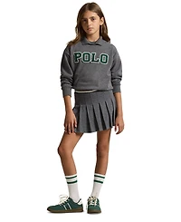 Polo Ralph Lauren Girls 7-16 Logo Fleece Sweatshirt