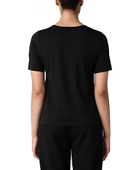 Eileen Fisher Women's Round Neck T-Shirt