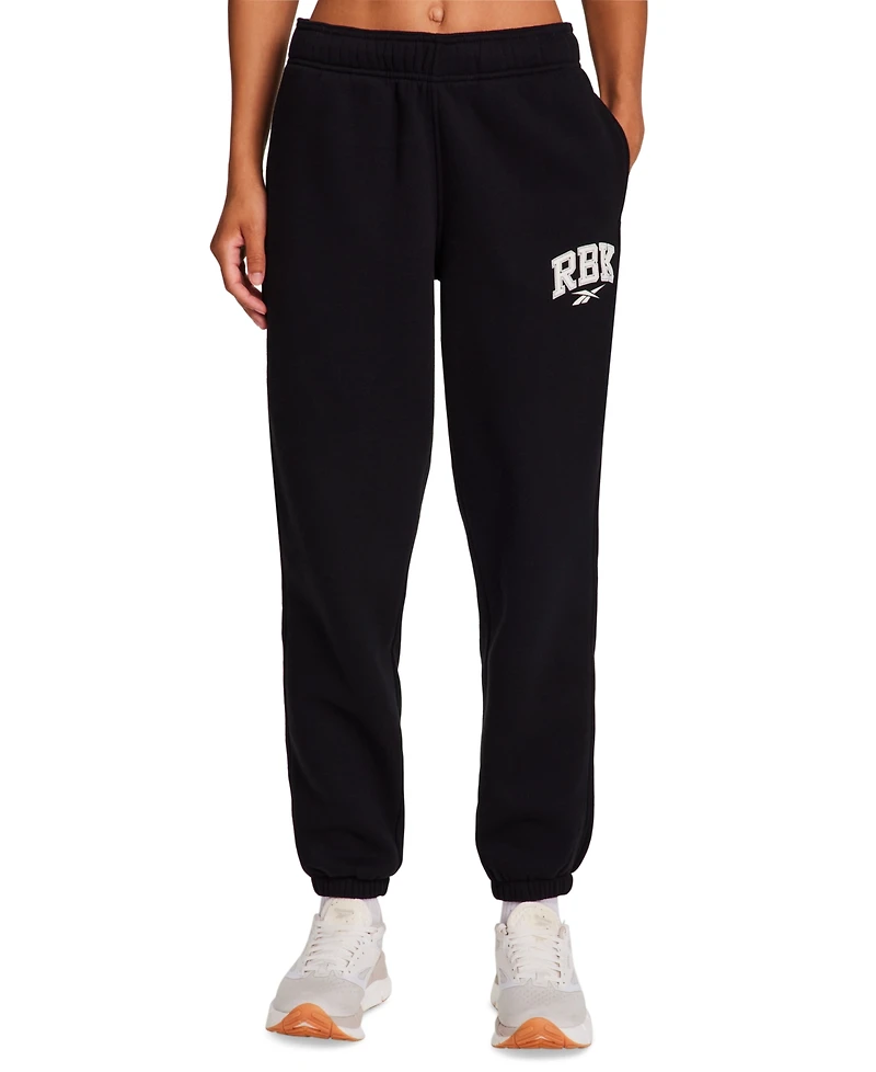 Reebok Women's Relaxed Varsity Joggers