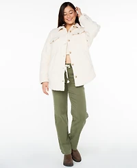 Roxy Women's Overlander Solid Button-Up Jacket