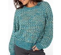 Roxy Women's Seascape Long-Sleeve Sweater