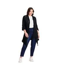 Avenue Women's Pointelle Sweater Cardigan