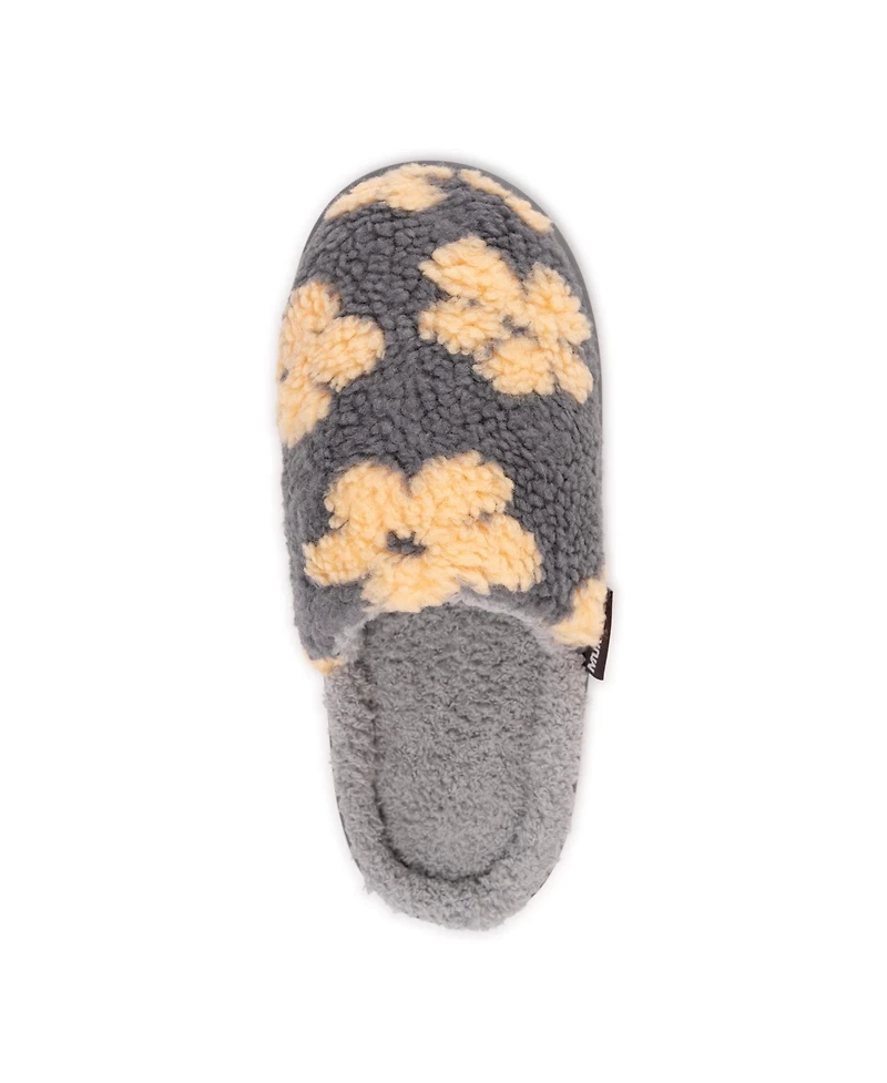 Muk Luks Men's Terry Open Toe Velcro Slippers