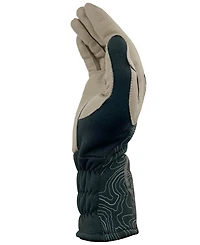 "Mattila" by Kessler – Casual Women`s Softshell Gloves with Leather Palm & Touchscreen Function