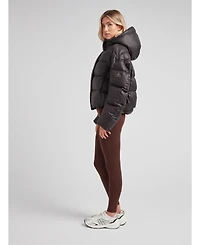 JACK1T Women's Cloud Boss Hooded Puffer Jacket