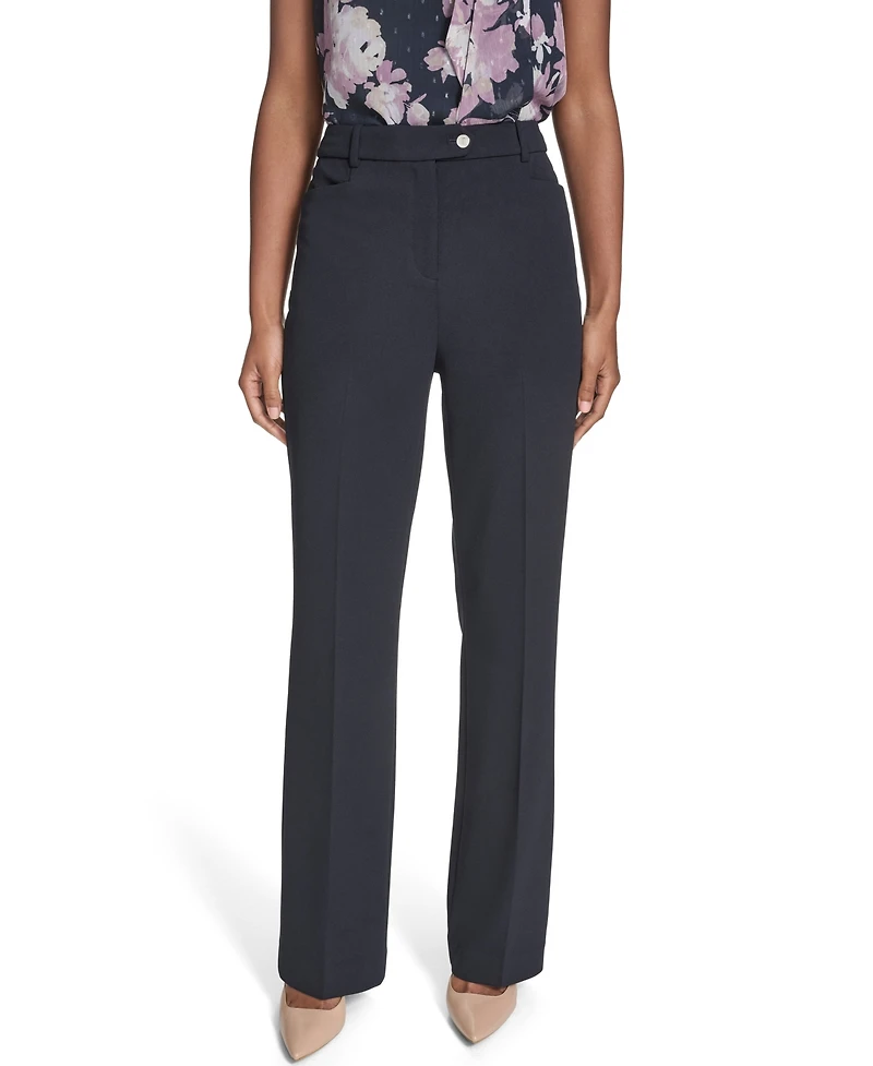 Calvin Klein Petite Modern Fit High-Rise Pants