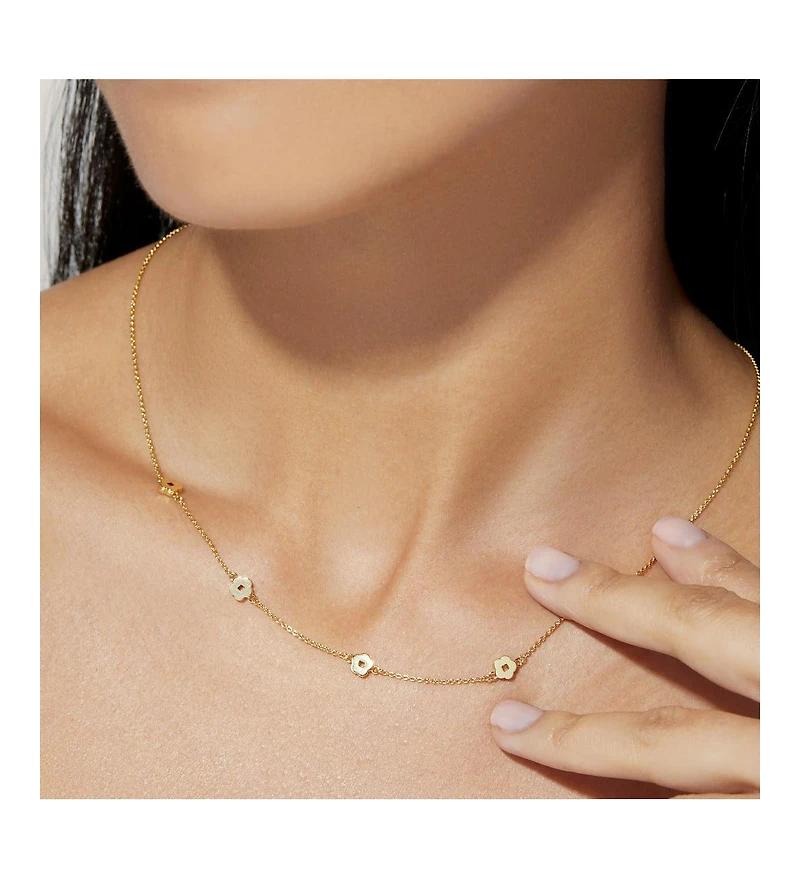 Ana Luisa Flower Station Necklace - Rowena Necklace
