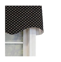 Rlf Home Passat Regal Valance Gold. 3" Rod Pocket 50"W x 17"L