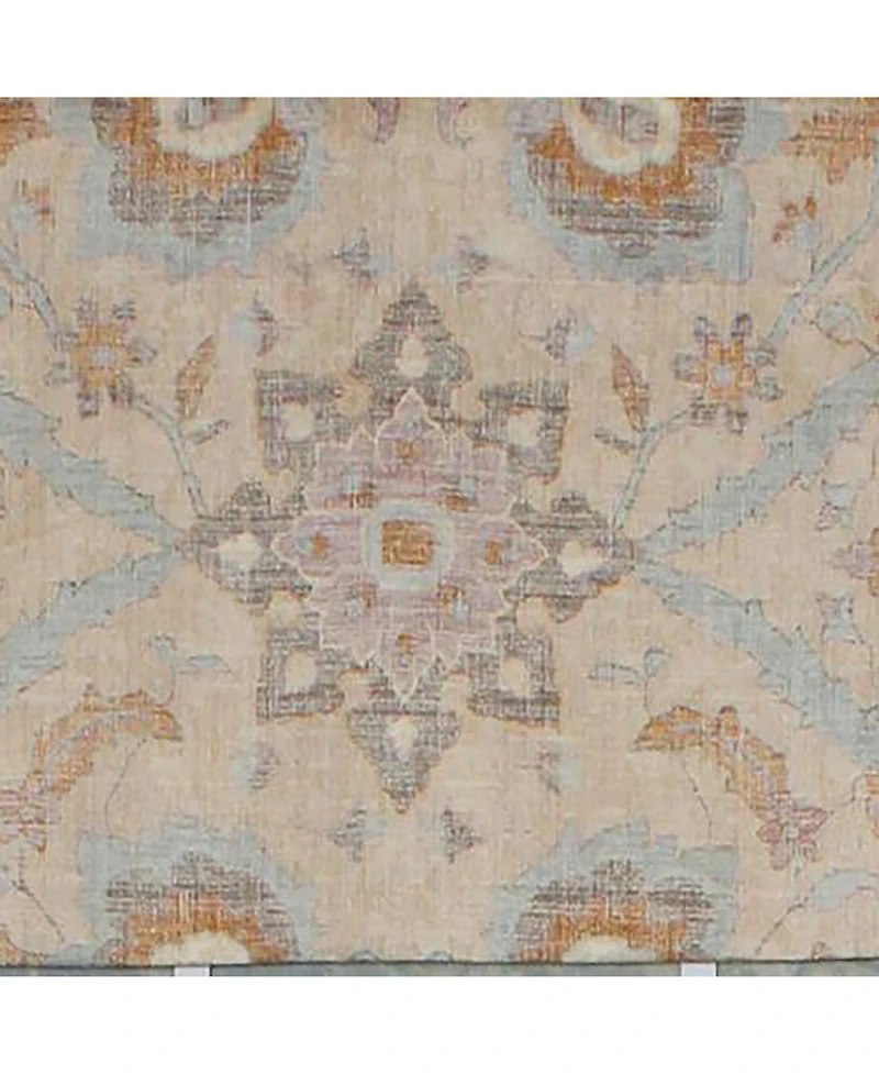 Rlf Home Chavin Tailored Window Treatment Premium Quality Valance 3" Rod Pocket 50" x 14" Multi Powder