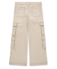 abercrombie kids Girls 5–18 Wide-Leg Twill Cargo Pants