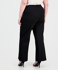 Anne Klein Plus Pull-On Sailor Pants