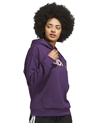 adidas Women's Wordmark Graphic Hooded Sweatshirt