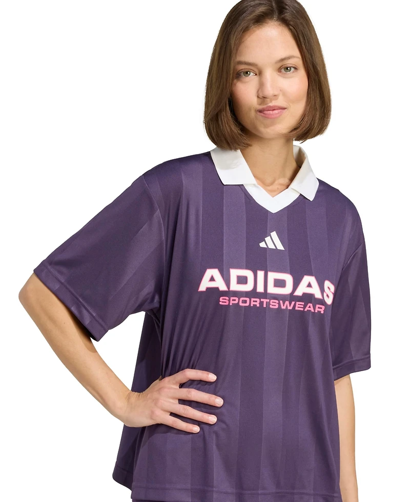 adidas Women's Tiro Q4 Pull Over T Shirt