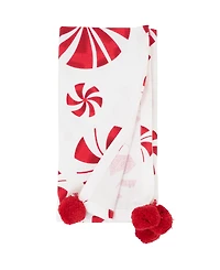 Saro Lifestyle Peppermints Napkin, Set of 4