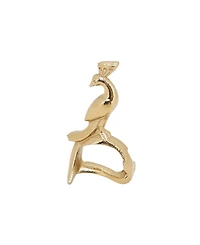 Saro Lifestyle Gilded Peacock Napkin Ring