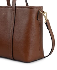 Radley London Templeton Place Saffiano Medium Zip Top Grab Satchel Bag