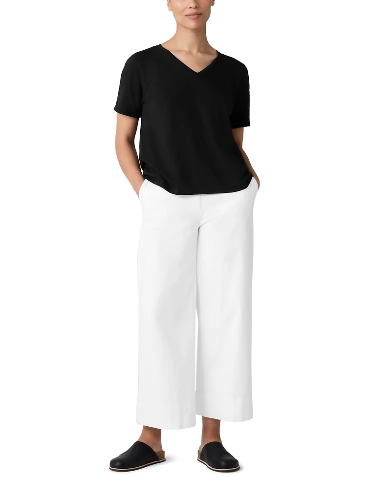 Eileen Fisher Women's V-Neck Tee