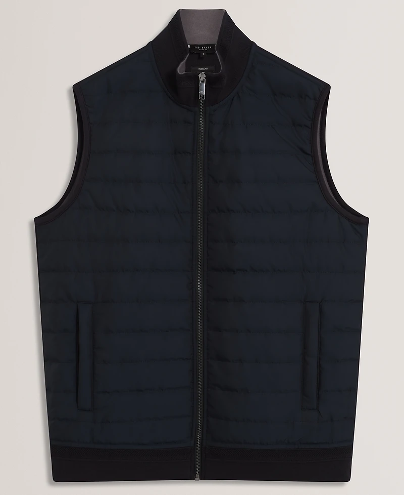 Ted Baker Men's Pafavor Quilted Sleeveless Vest