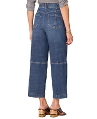 Democracy Petite Solution Skyrise Barrel Leg Jeans
