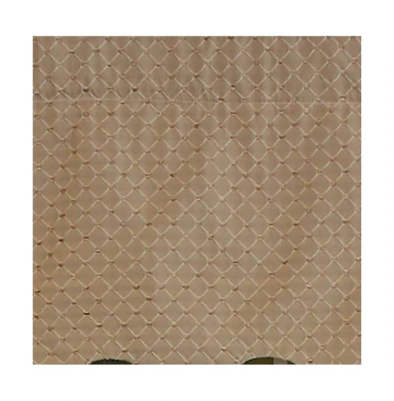 Rlf Home Passat Regal Valance Gold. 3" Rod Pocket 50"W x 17"L