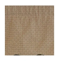 Rlf Home Passat Regal Valance Gold. 3" Rod Pocket 50"W x 17"L