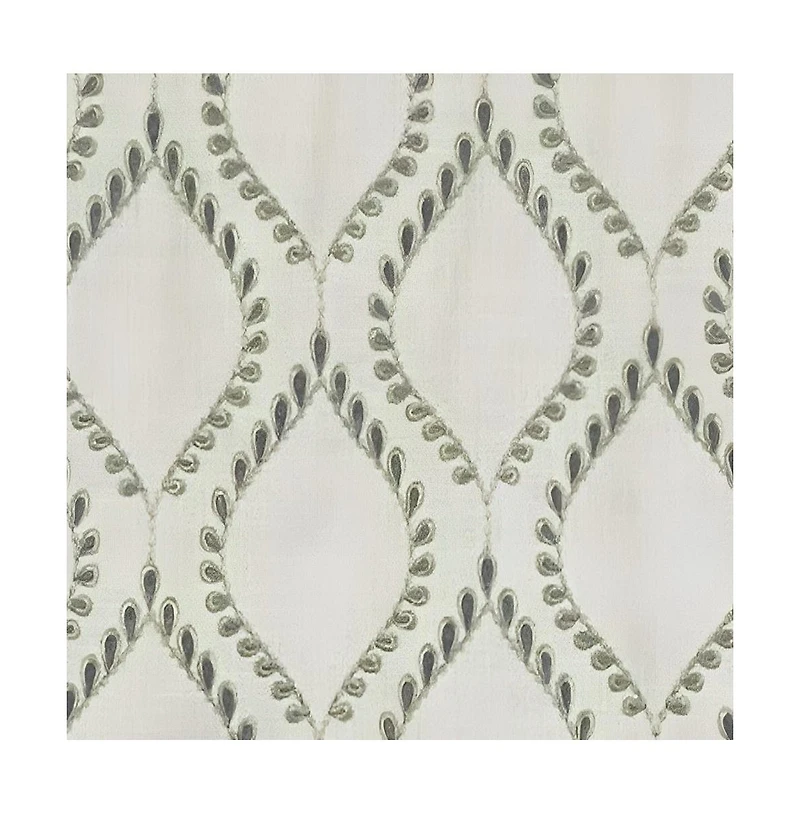 Go Getter Cornice 3" Rod Pocket Valance 50" x 17" Moonstone by Rlf Home