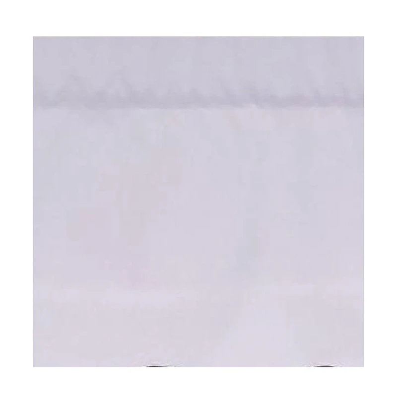 Rlf Home Luxurious Modern Design Classic Soft Rayon Regal Style Window Valance 50" x 17" Off White