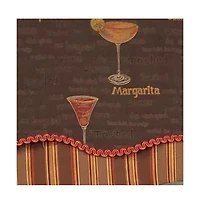 Rlf Home Martini Glory 3" Rod Pocket Lining Luxurious and Elegant Window Treatment Valance 50" x 16" Oakwood