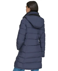 Calvin Klein Women's Hooded Puffer Coat