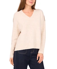 Vince Camuto Women's Colorblocked Drop-Shoulder Sweater