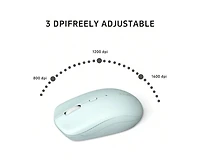 Wireless Keyboard And Mouse Combo - Full - Sized Wireless Keyboard And Adjustable Dpi Mouse, 2.4GHz Receiver for Pc, Desktop, Laptop