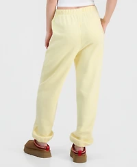 Self Esteem Juniors' Los Angeles Puff-Print Jogger Pants