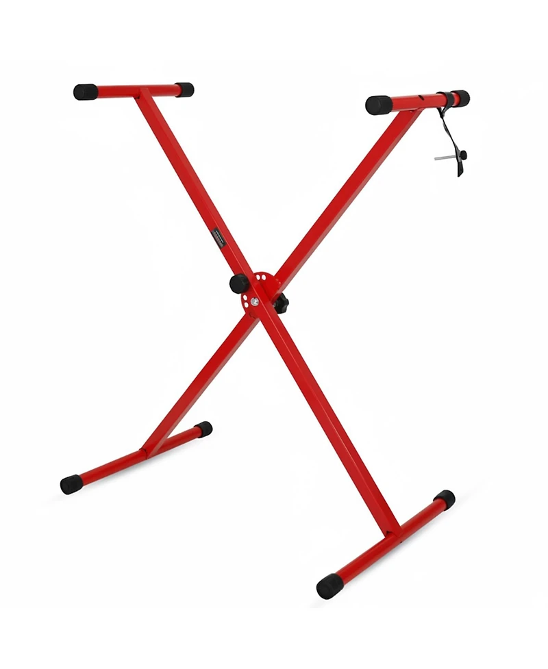 5 Core Keyboard Stand X Shape Height Adjustable Foldable Portable Key Board Dj Controller Stands