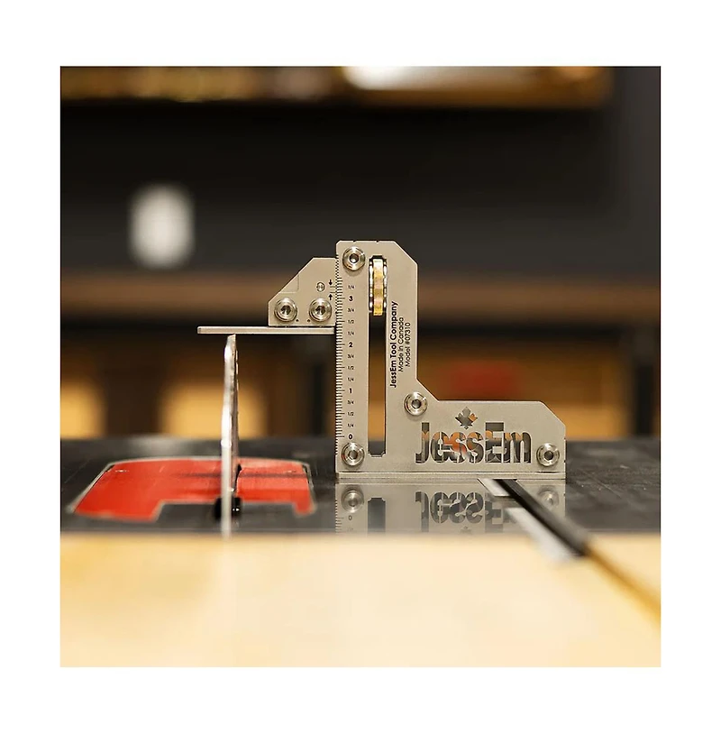 JessEm 07310 14 Guage Stainless Steel Tool Setting Gauge - Imperial - Large