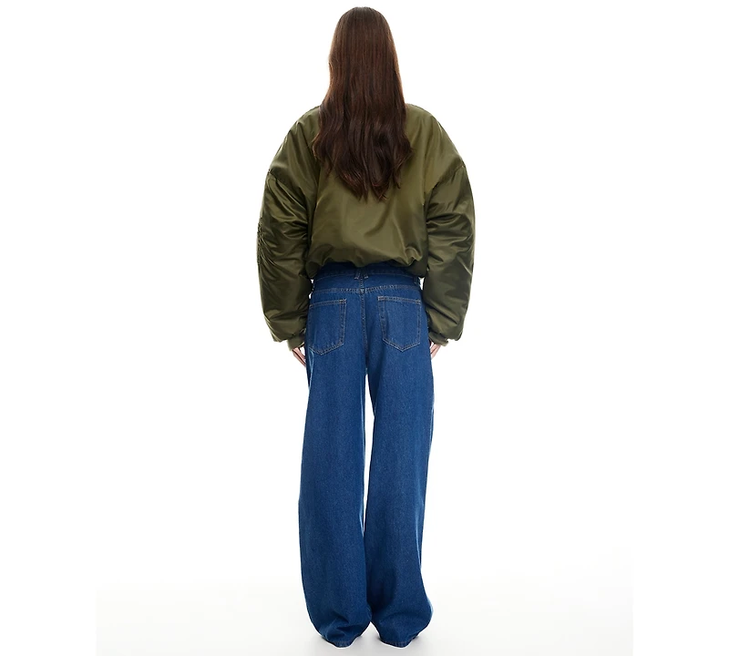 Lioness Women's Essential Zippered Bomber Jacket