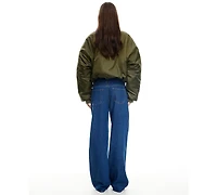 Lioness Women's Essential Zippered Bomber Jacket