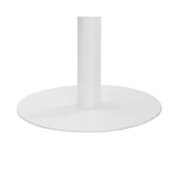 vidaXL Bistro Table Light Brown 31.5"x31.5" Mdf