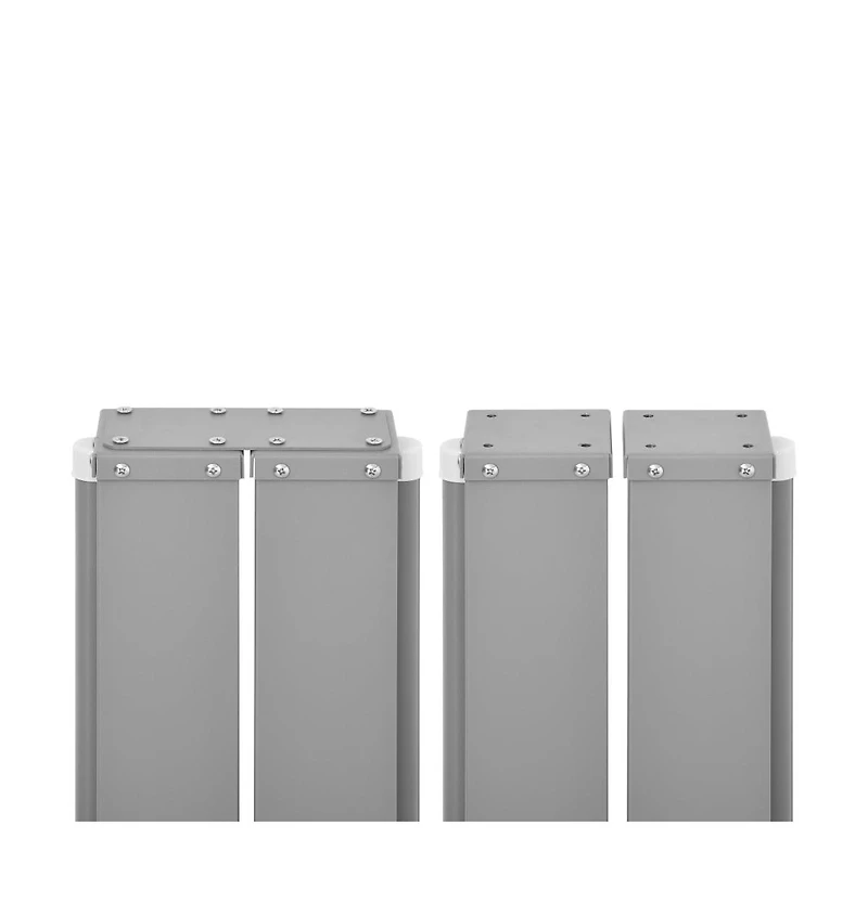 Retractable Side Awning 63"x236" Cream