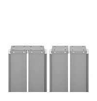 Retractable Side Awning 63"x236" Cream