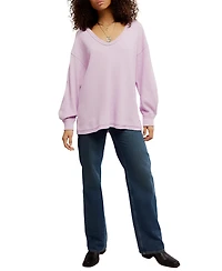 Free People Women's Coast 2 Waffle-Knit Top