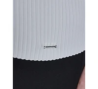 Calvin Klein Plus Collared Short-Sleeve Sweater