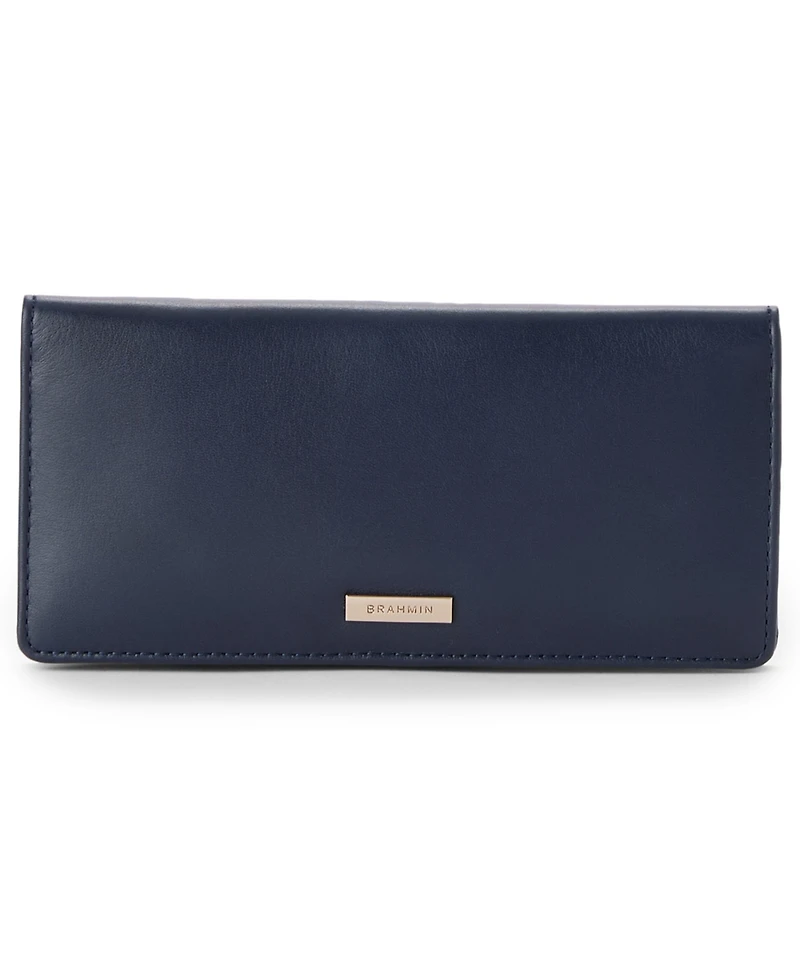 Brahmin Ady Belcanto Slim Trifold with Zip Pocket Wallet