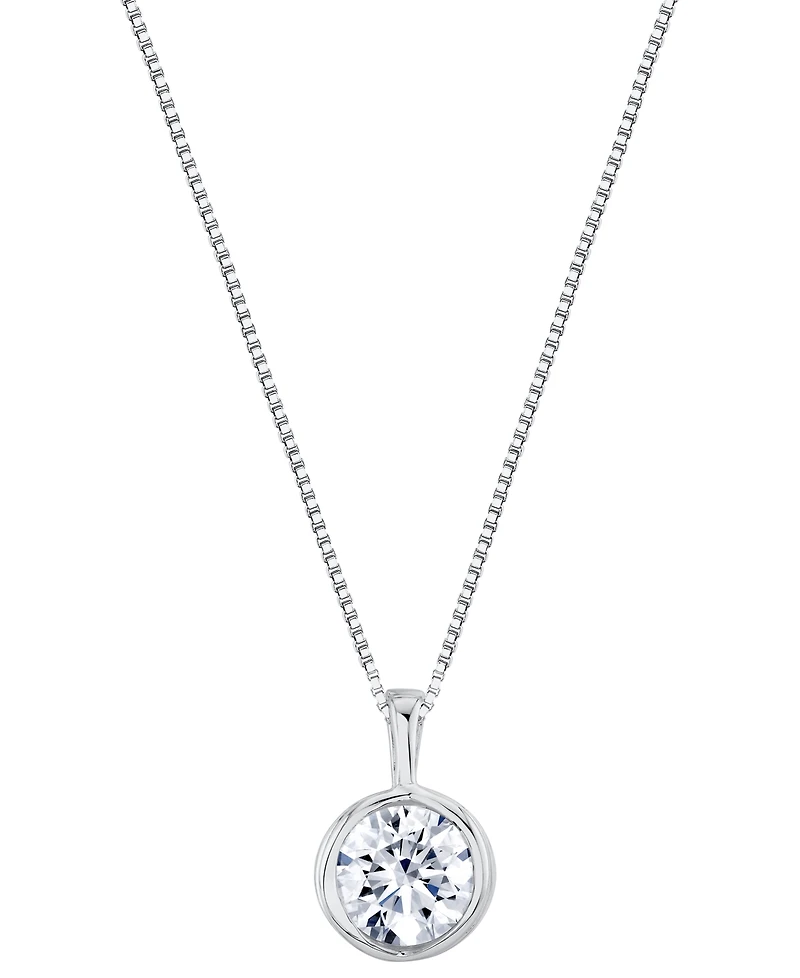 Sirena Lab Grown Energy Diamond Pendant Necklace (2 ct. t.w.) 14K White Gold (also Yellow Gold)