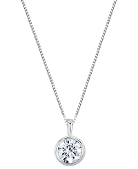 Sirena Lab Grown Energy Diamond Pendant Necklace (2 ct. t.w.) 14K White Gold (also Yellow Gold)