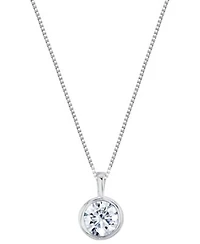 Sirena Lab Grown Energy Diamond Pendant Necklace 1 2 Ct. T.W. In 14k White Or Yellow Gold