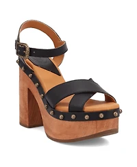 Dingo Women's Lotus Wooden Sandal