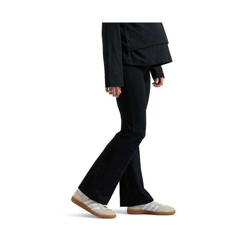 Ripe Maternity Organic Jersey Flare Pant Black - Comfortable and Stylish Wear