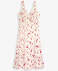 On 34th Women's Soft Petal Print Embellished Slip Dress, Macy's Exclusive