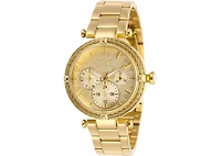 Invicta Women's 28957 Bolt Quartz 3 Hand Gold Dial Watch